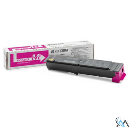 Original Kyocera 1T02R5BNL0/TK-5205M Toner-Kit magenta, 12.000 Seiten ISO/IEC 19798