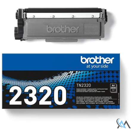 Original Brother TN-2320 Toner-Kit High-Capacity, 2.600 Seiten ISO/IEC 19752