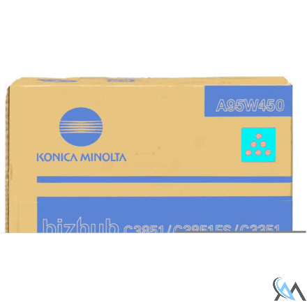 Original Konica Minolta A95W450/TNP-49C Toner cyan, 12.000 Seiten