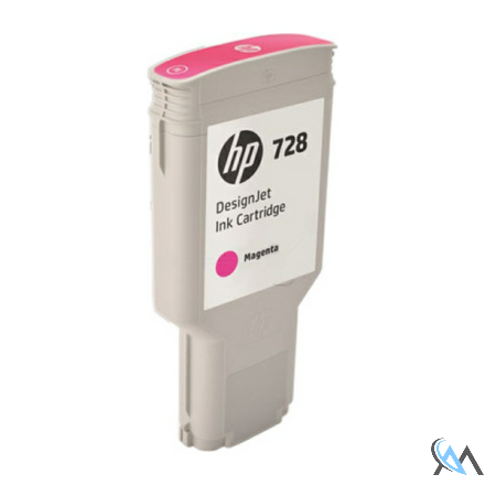 Original HP F9K16A/728 Tintenpatrone magenta 300ml