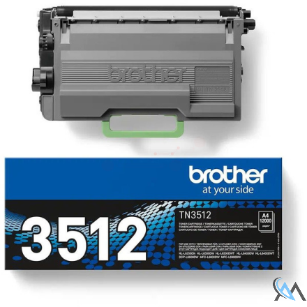 Original Brother TN-3512 Toner-Kit, 12.000 Seiten ISO/IEC 19752