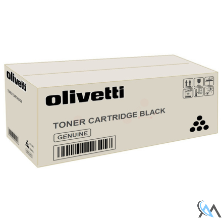 Original Olivetti B1217 Toner-Kit schwarz, 13.000 Seiten/5%