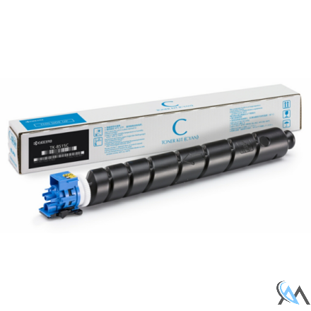 Original Kyocera 1T02NDCNL1/TK-8515C Toner-Kit cyan, 20.000 Seiten ISO/IEC 19798