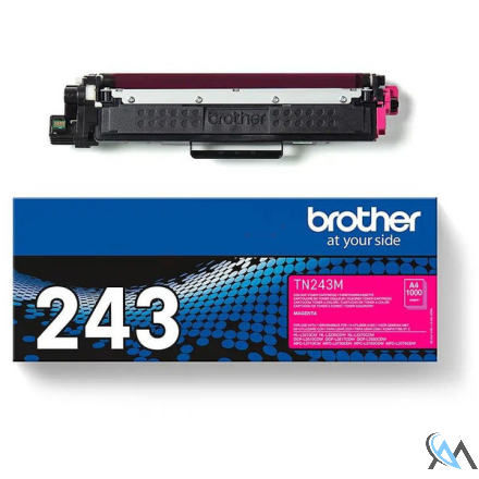 Original Brother TN-243M Toner-Kit magenta, 1.000 Seiten ISO/IEC 19752