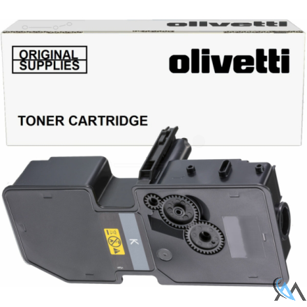 Original Olivetti B1237 Toner-Kit schwarz, 4.000 Seiten ISO/IEC 19752