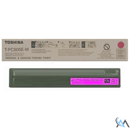 Original Toshiba 6AJ00000143/T-FC505EM Toner-Kit magenta, 33.600 Seiten