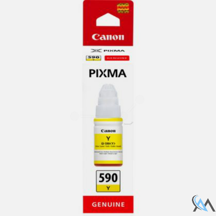 Original Canon 1606C001/GI-590Y Tintenflasche gelb, 7.000 Seiten 70ml