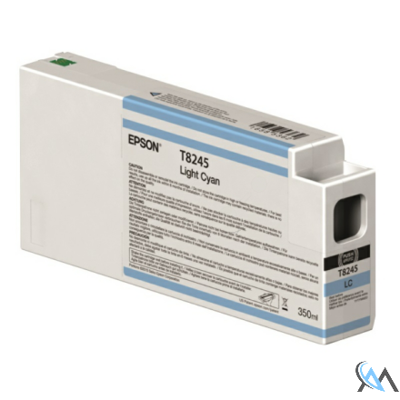 Original Epson C13T824500/T8245 Tintenpatrone cyan hell 350ml