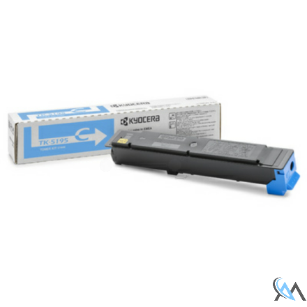 Original Kyocera 1T02R4CNL0/TK-5195C Toner-Kit cyan, 7.000 Seiten ISO/IEC 19798