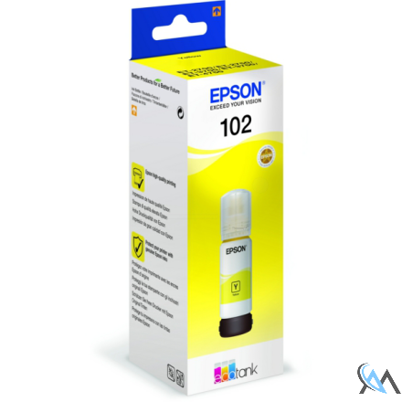 Original Epson C13T03R440/102 Tintenflasche gelb, 6.000 Seiten 70ml