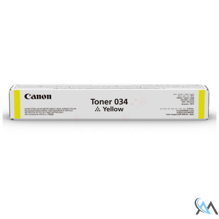 Original Canon 9451B001/034 Toner gelb, 7.300 Seiten ISO/IEC 19798