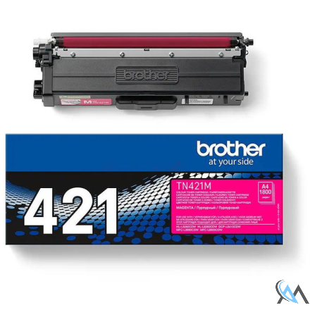 Original Brother TN-421M Toner-Kit magenta, 1.800 Seiten ISO/IEC 19752