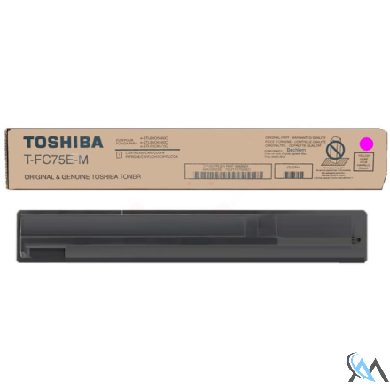 Original Toshiba 6AK00000253/T-FC75EM Toner magenta, 35.400 Seiten/5%