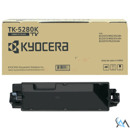 Original Kyocera 1T02TW0NL0/TK-5280K Toner-Kit schwarz, 13.000 Seiten ISO/IEC 19752