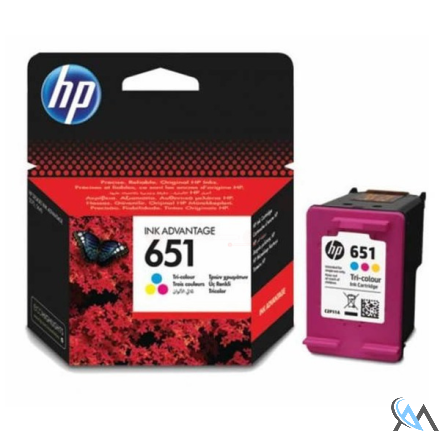 Original HP C2P11AE/651 Druckkopfpatrone color, 300 Seiten