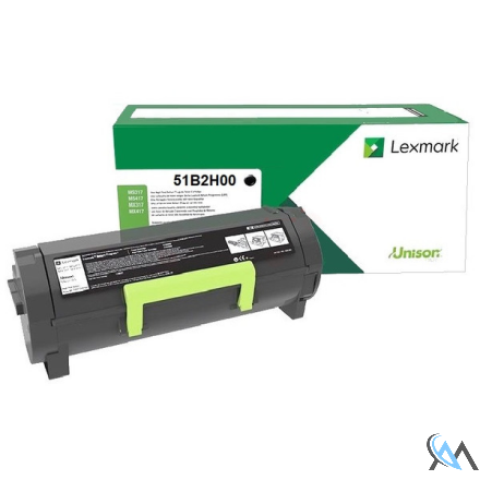 Original Lexmark 51B2H00 Toner-Kit High-Capacity return program, 8.500 Seiten ISO/IEC 19752