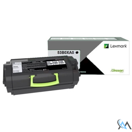 Original Lexmark 53B0XA0 Toner-Kit extra High-Capacity, 45.000 Seiten ISO/IEC 19752