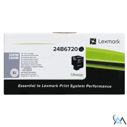 Original Lexmark 24B6720 Toner-Kit schwarz, 20.000 Seiten