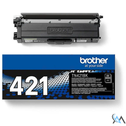 Original Brother TN-421BK Toner-Kit schwarz, 3.000 Seiten ISO/IEC 19752