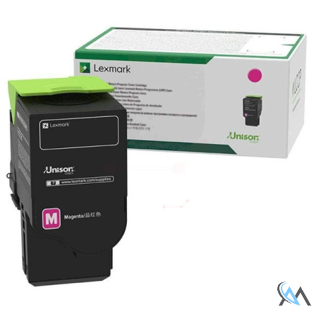 Original Lexmark 78C0U30 Toner-Kit magenta ultra High-Capacity, 7.000 Seiten