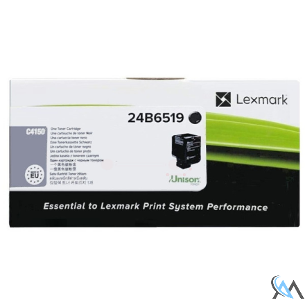 Original Lexmark 24B6519 Toner-Kit schwarz, 10.000 Seiten