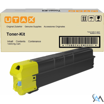 Original Utax 1T02NHAUT0/CK-8515Y Toner-Kit gelb, 30.000 Seiten