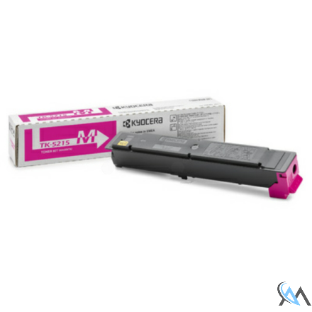 Original Kyocera 1T02R6BNL0/TK-5215M Toner-Kit magenta, 15.000 Seiten ISO/IEC 19798