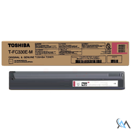 Original Toshiba 6AJ00000127/T-FC200EM Toner-Kit magenta, 33.600 Seiten