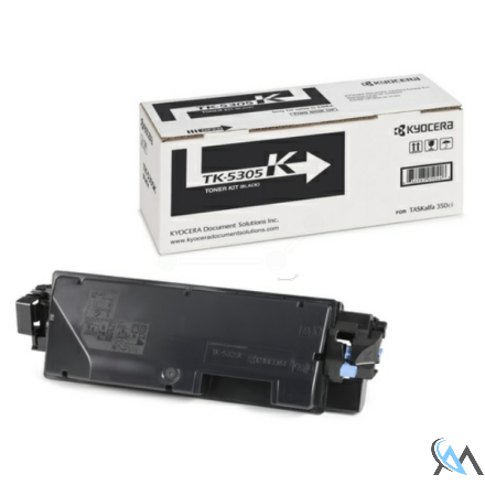 Original Kyocera 1T02VM0NL0/TK-5305K Toner-Kit schwarz, 12.000 Seiten ISO/IEC 19798