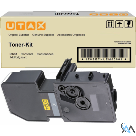 Original Utax 1T02R70UT0/PK-5015K Toner-Kit schwarz, 4.000 Seiten ISO/IEC 19752