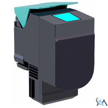 Kompatibel zu Lexmark 0C540H1CG Toner cyan (C540H1CG)