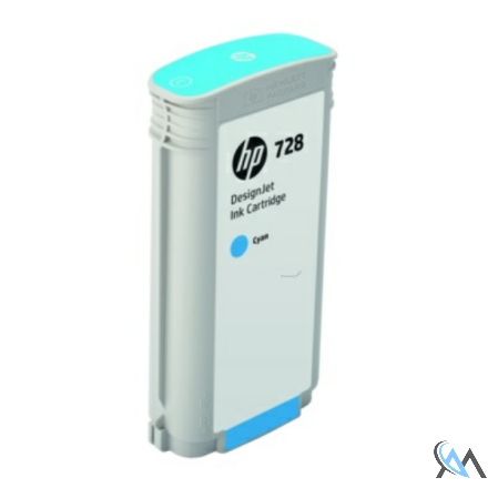 Original HP F9J67A/728 Tintenpatrone cyan 130ml