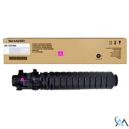 Original Sharp MX-75GTMA Toner magenta, 60.000 Seiten