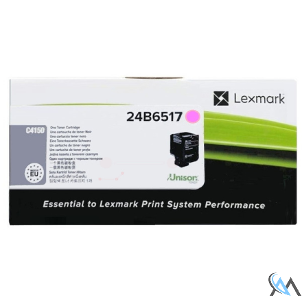 Original Lexmark 24B6517 Toner-Kit magenta, 10.000 Seiten