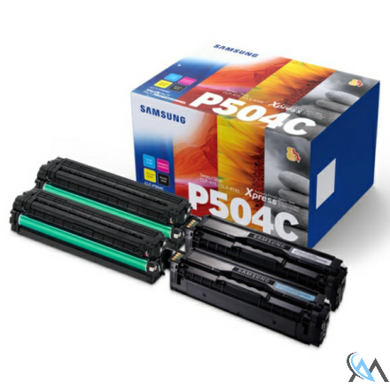 Original HP SU400A/CLT-P504C Tonerkartusche MultiPack Bk,C,M,Y 2500pg + 3x1800pg VE=4