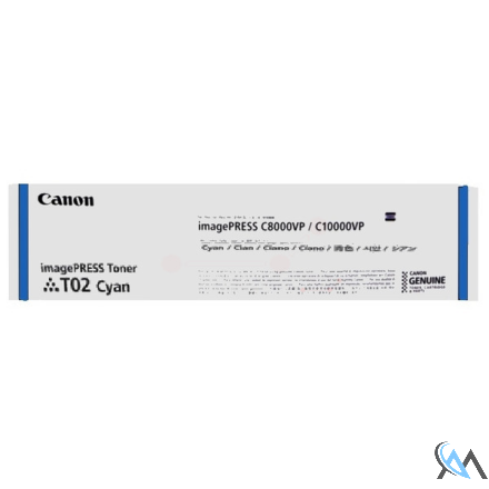 Original Canon 8530B001/T02 Toner cyan, 43.000 Seiten/5%