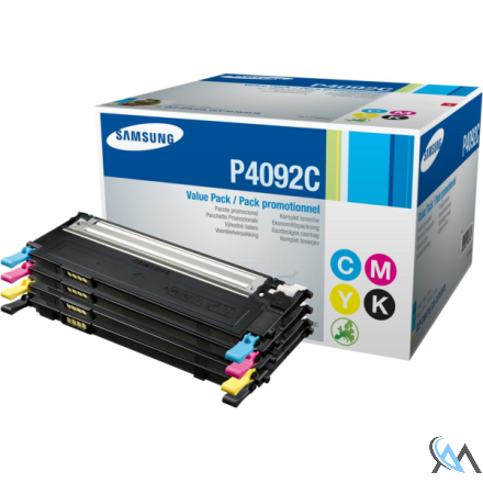 Original HP SU392A/CLT-P4092C Toner Value-Kit (Bk,C,M,Y) 1500pg + 3x1000pg VE=4