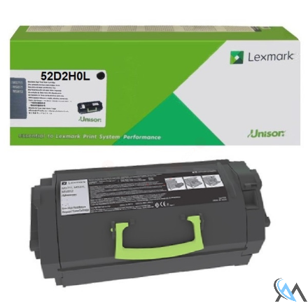 Original Lexmark 52D2H0L/522HL Tonerkartusche High-Capacity, 25.000 Seiten ISO/IEC 19752