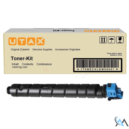 Original Utax 1T02RMCUT0/CK-8513C Toner-Kit cyan, 20.000 Seiten ISO/IEC 19798