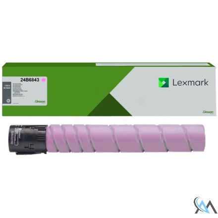 Original Lexmark 24B6843 Toner-Kit magenta, 30.000 Seiten ISO/IEC 19798