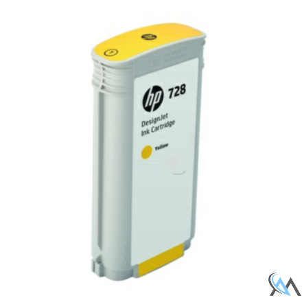 Original HP F9J65A/728 Tintenpatrone gelb 130ml