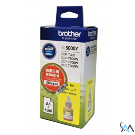 Original Brother BT-5000Y Tintenpatrone gelb, 5.000 Seiten