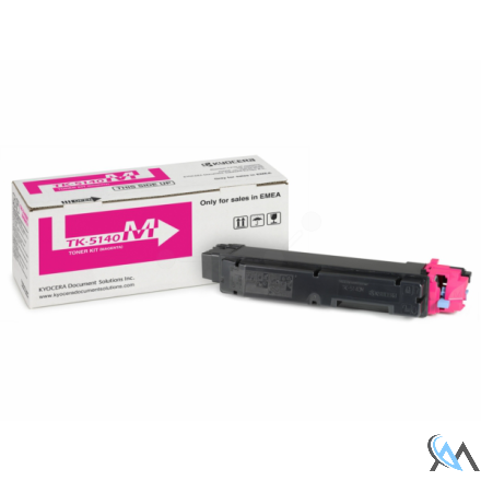 Original Kyocera 1T02NRBNL0/TK-5140M Toner-Kit magenta, 5.000 Seiten ISO/IEC 19798