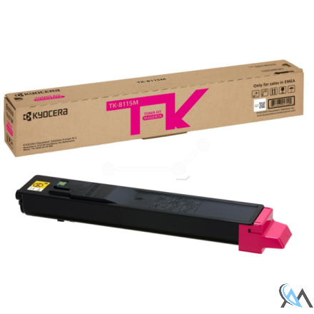 Original Kyocera 1T02P3BNL0/TK-8115M Toner-Kit magenta, 6.000 Seiten ISO/IEC 19752