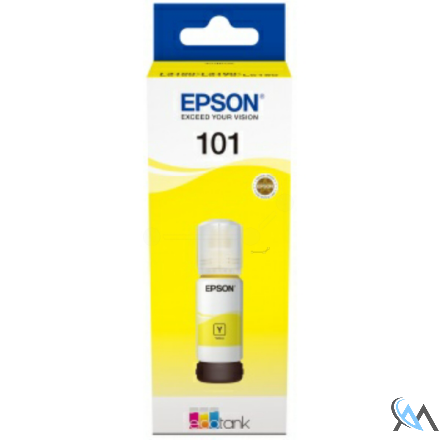 Original Epson C13T03V44A/101 Tintenflasche gelb 70ml