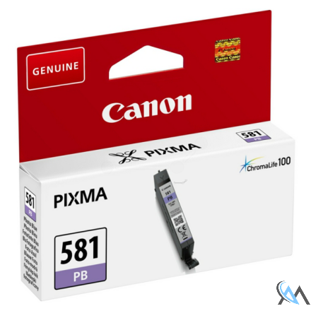 Original Canon 2107C001/CLI-581PB Tintenpatrone blau, 241 Seiten 5.6ml