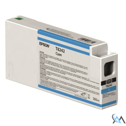 Original Epson C13T824200/T8242 Tintenpatrone cyan 350ml