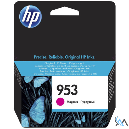 Original HP F6U13AE/953 Tintenpatrone magenta, 630 Seiten 9ml