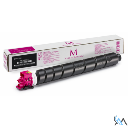 Original Kyocera 1T02NDBNL1/TK-8515M Toner-Kit magenta, 20.000 Seiten ISO/IEC 19798