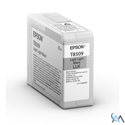 Original Epson C13T850900/T8509 Tintenpatrone schwarz hell hell 80ml